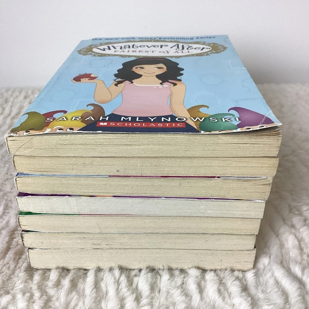 Whatever After Chapter Books Sarah Mlynowski Lot of 7 Princess Fairy Tale Series